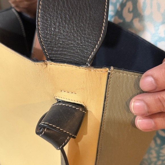 Celine tricolor tote with inside wallet - Picture 14 of 16